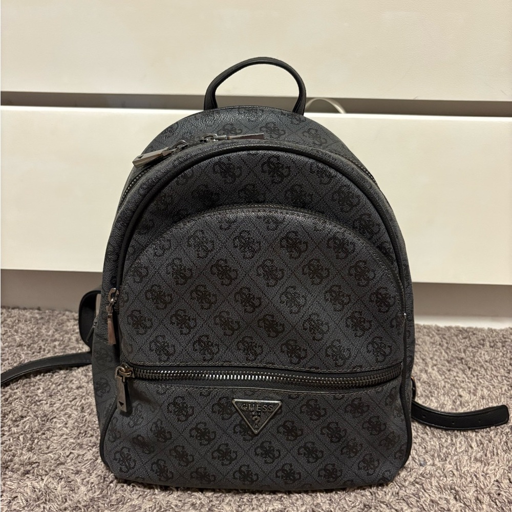 Guess Monogram Backpack - image 1